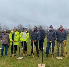 125 trees planted outside new development in Essington